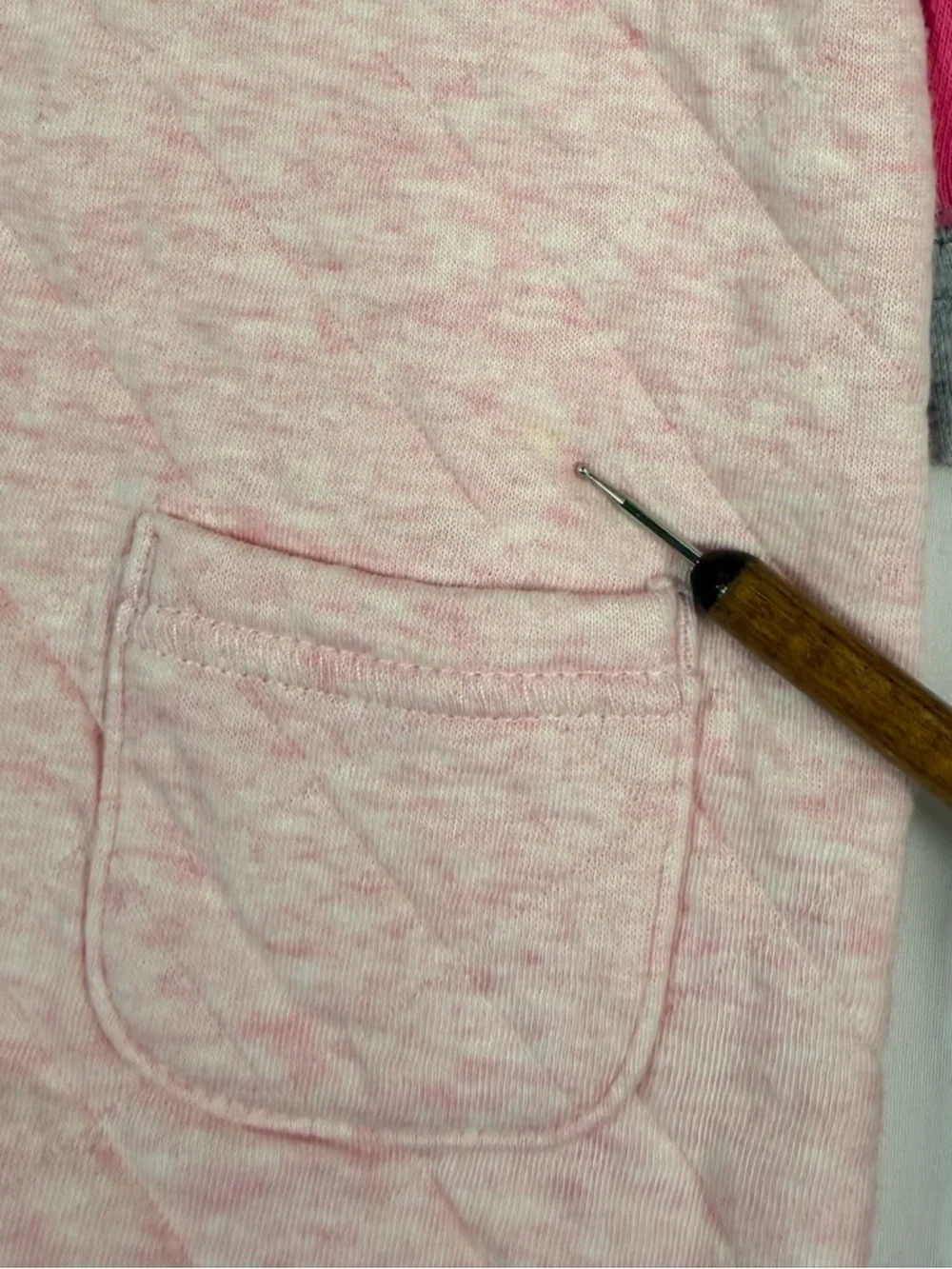GYMBOREE NEWBORN ESSENTIALS Baby Girls’ “Cute” Quilted Raglan Pink Romper‎ 0-3M